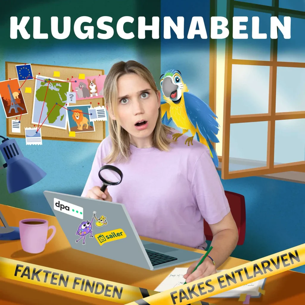 Klugschnabeln - Fakten finden, Fakes entlarven (Sailer Verlag & dpa)
